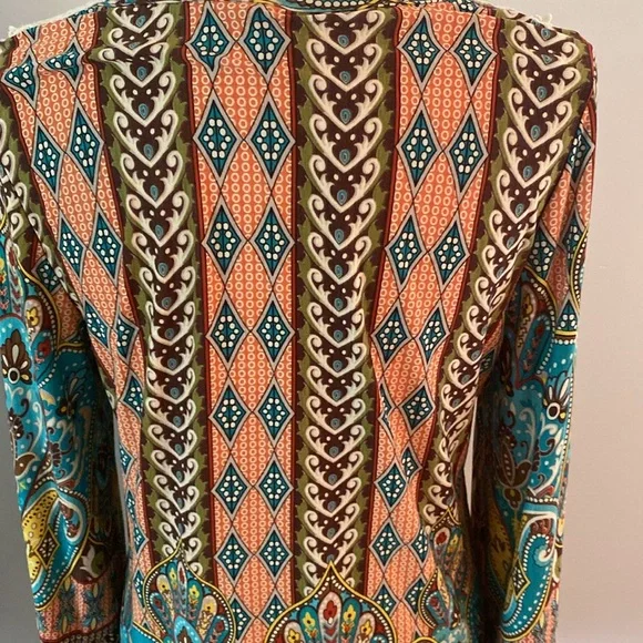 Tunic top medium funky 70’s flare - Picture 7 of 10